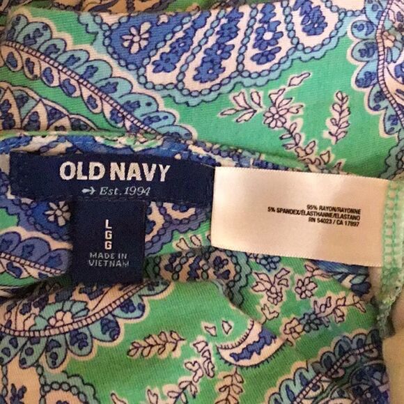 OLD NAVY sundress in size large paisley designs - Picture 7 of 8